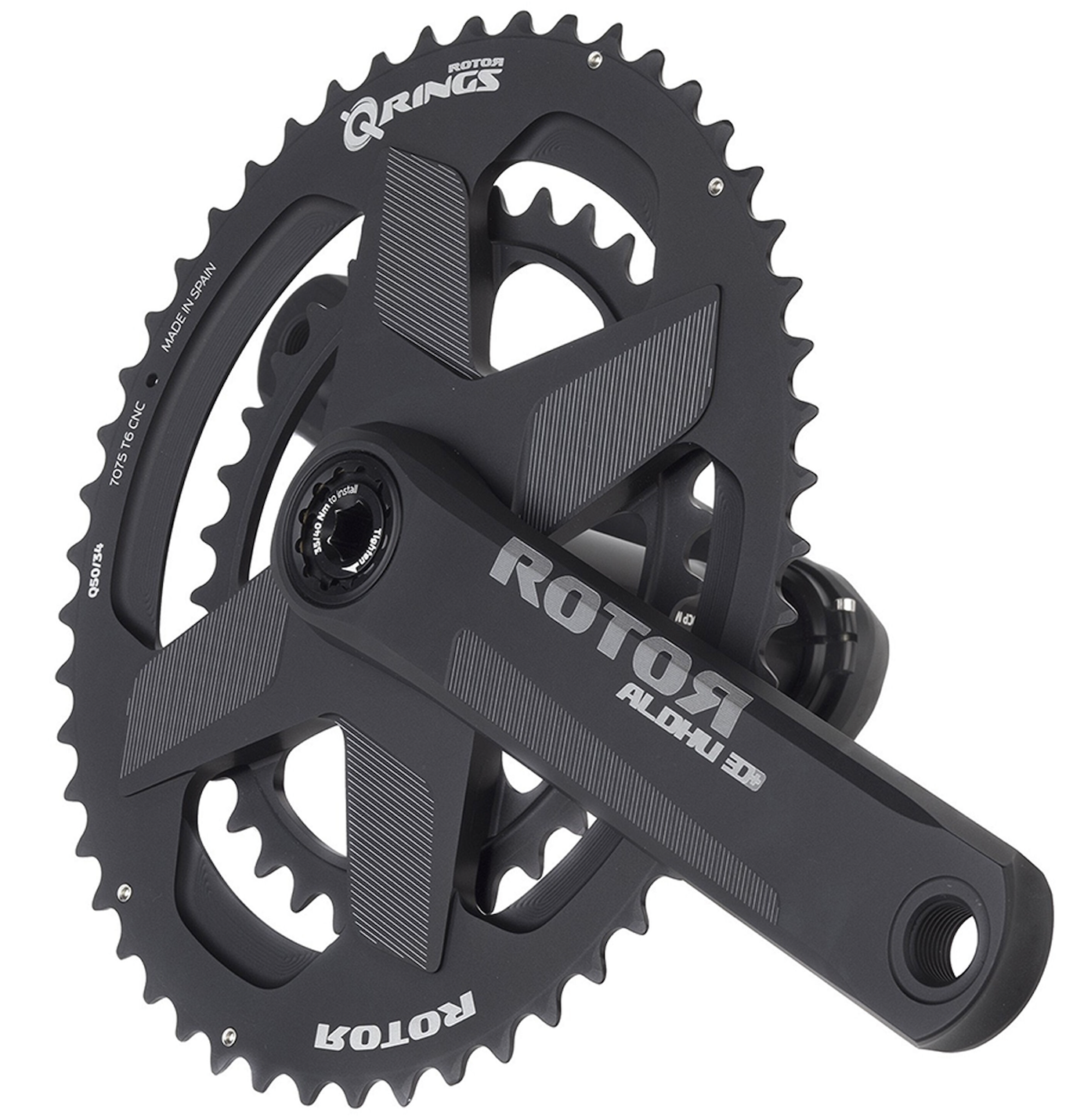 ROTOR ALDHU 3D DM BUILDER CRANKSET INCLUDE CHAINRINGS Bike Check Studio