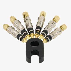 SILCA REPLACEMENT PRESTA VALVE CORE (SET OF 6)